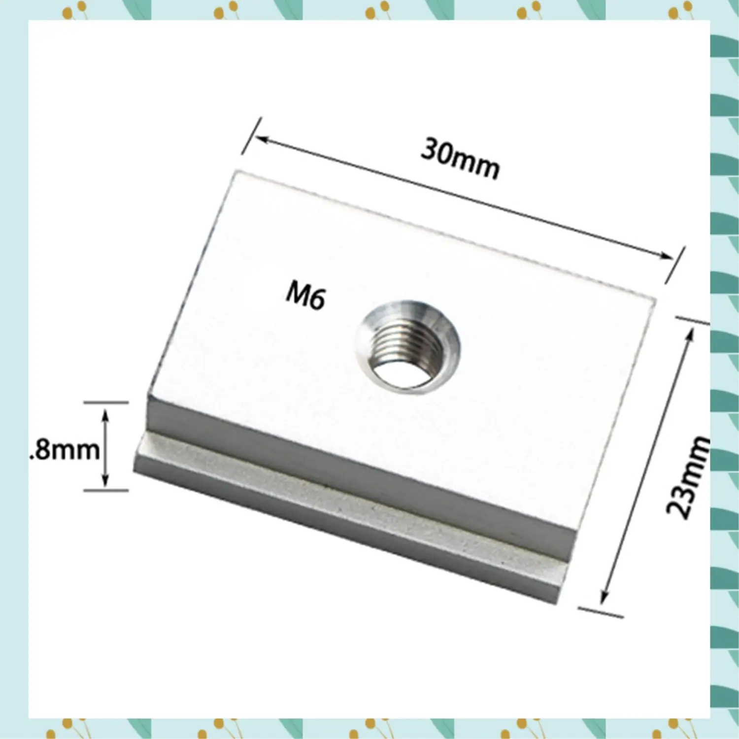 A71P 20Pcs T-Track Slider Sliding Nut Aluminum Alloy T Slot Nut For Woodworking Tool Jigs Screw Slot Fastener M8 & M6
A71P 20Pcs T-Track Slider Sliding Nut Aluminum Alloy T Slot Nut For Woodworking Tool Jigs Screw Slot Fastener M8 & M6