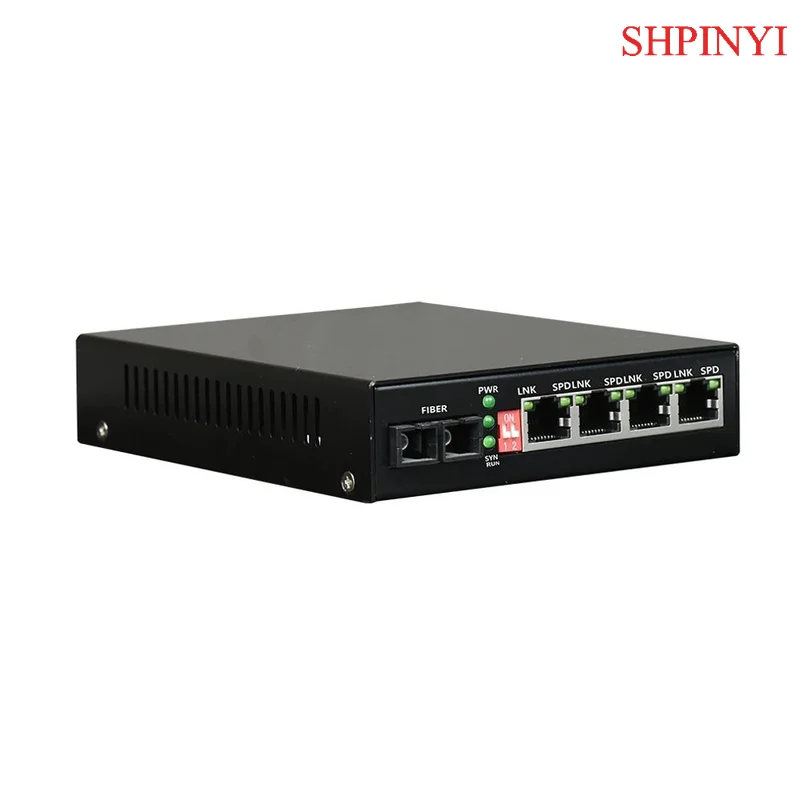 Медиаконвертер Fctel 10/100/1000M Ethernet в оптоволоконный 4-портовый медиаконвертер Gigabit Ethernet
Медиаконвертер Fctel 10/100/1000M Ethernet в оптоволоконный 4-портовый медиаконвертер Gigabit Ethernet