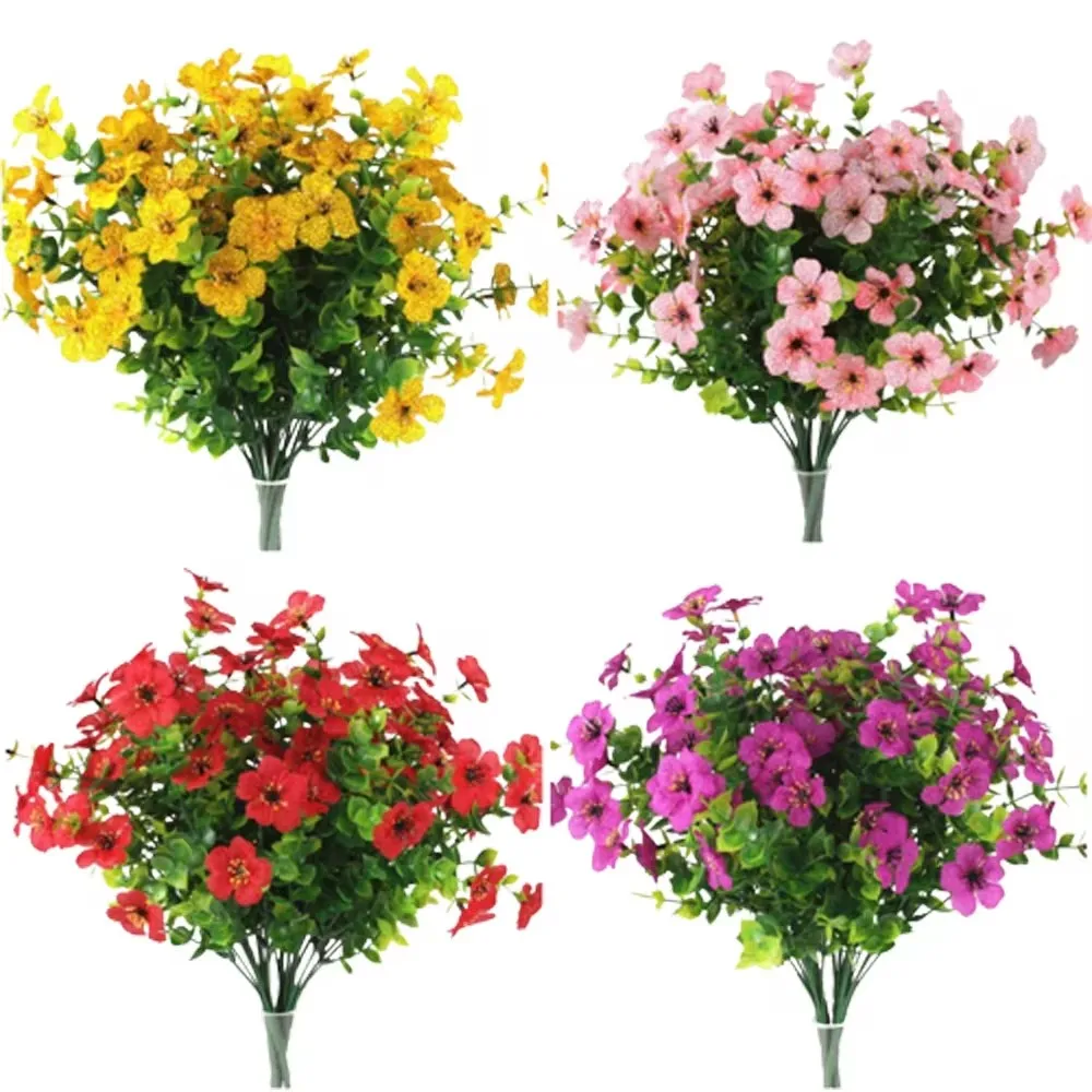 Violet Outdoor UV Resistant No Fade Artificial Flower Violet Silk Forever Fake Flowers Fake Plants for Home Party Wedding Decor
Violet Outdoor UV Resistant No Fade Artificial Flower Violet Silk Forever Fake Flowers Fake Plants for Home Party Wedding Decor