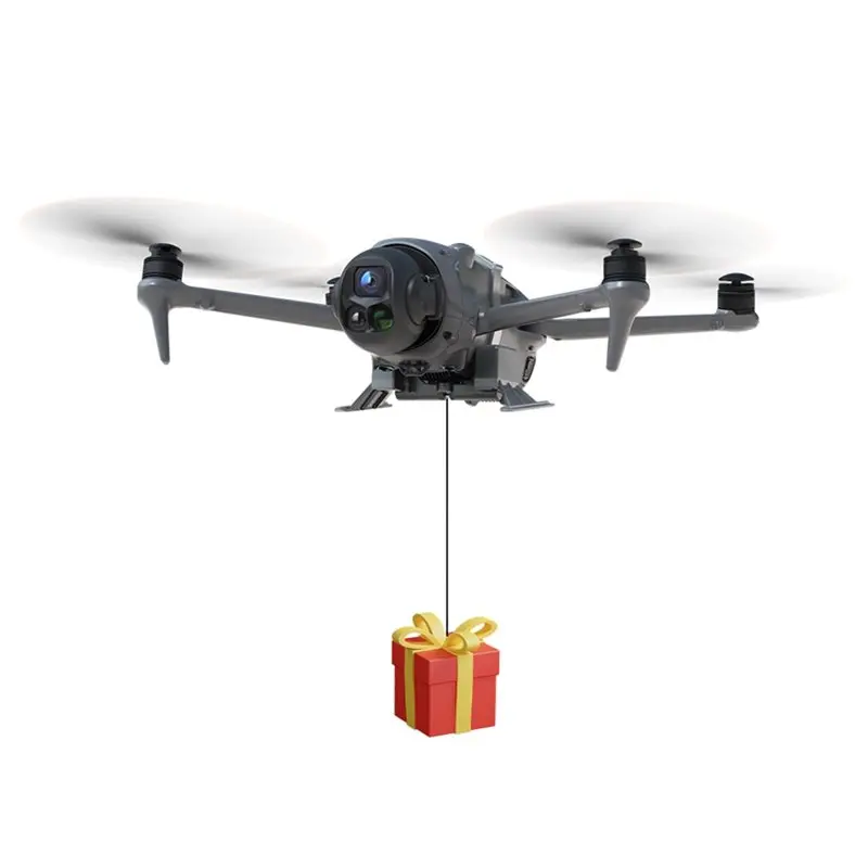 A52T Airdrop System Remote Thrower For DJI 4 Pro Drone For Emergency Rescue, Long-Range Payload Release Accessories
A52T Airdrop System Remote Thrower For DJI 4 Pro Drone For Emergency Rescue, Long-Range Payload Release Accessories