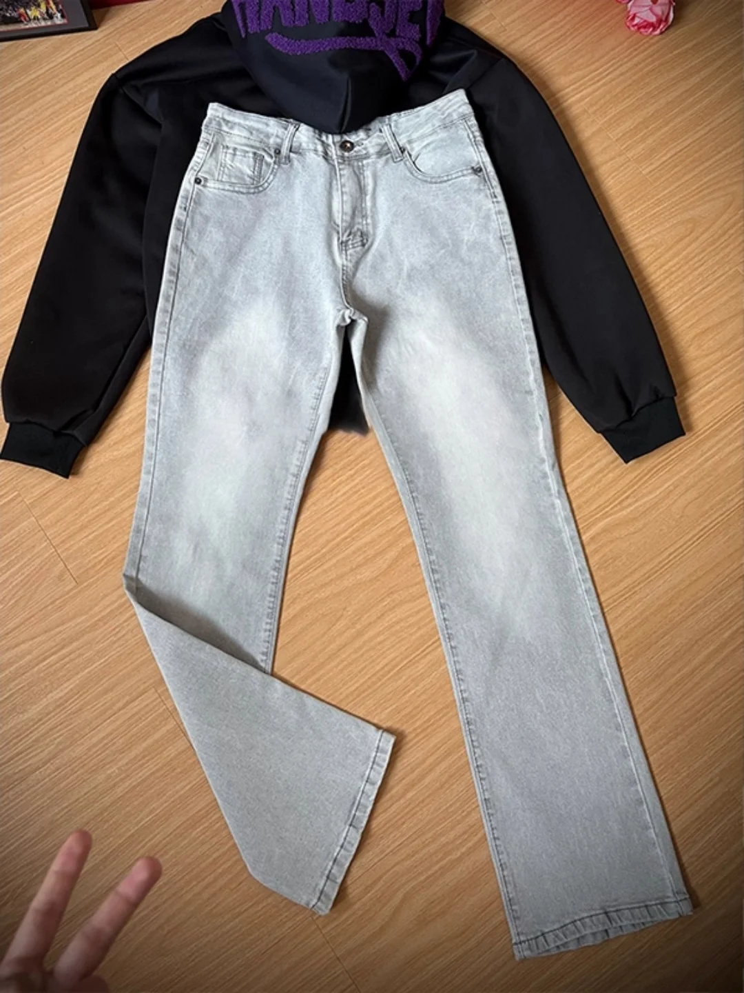 Men's High Waist Straight Leg Jeans Fce Lined Thiened Bootcut Winter Casual Cotton Polyester Blend Non Stretch
Men's High Waist Straight Leg Jeans Fce Lined Thiened Bootcut Winter Casual Cotton Polyester Blend Non Stretch