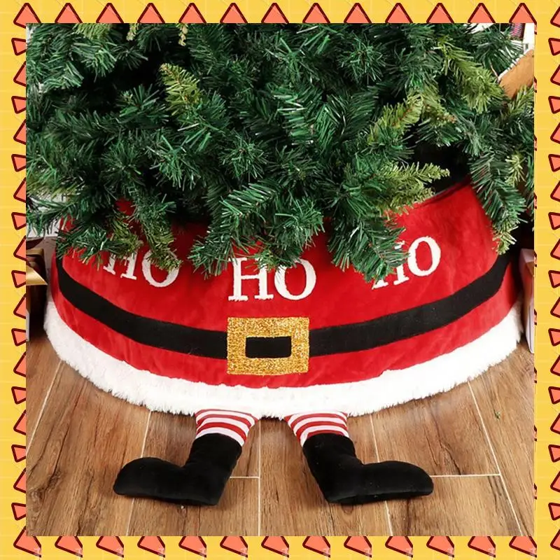 A008 Christmas Tree Skirt Christmas Party Decoration Santa Feet Christmas Tree Base Apron
A008 Christmas Tree Skirt Christmas Party Decoration Santa Feet Christmas Tree Base Apron