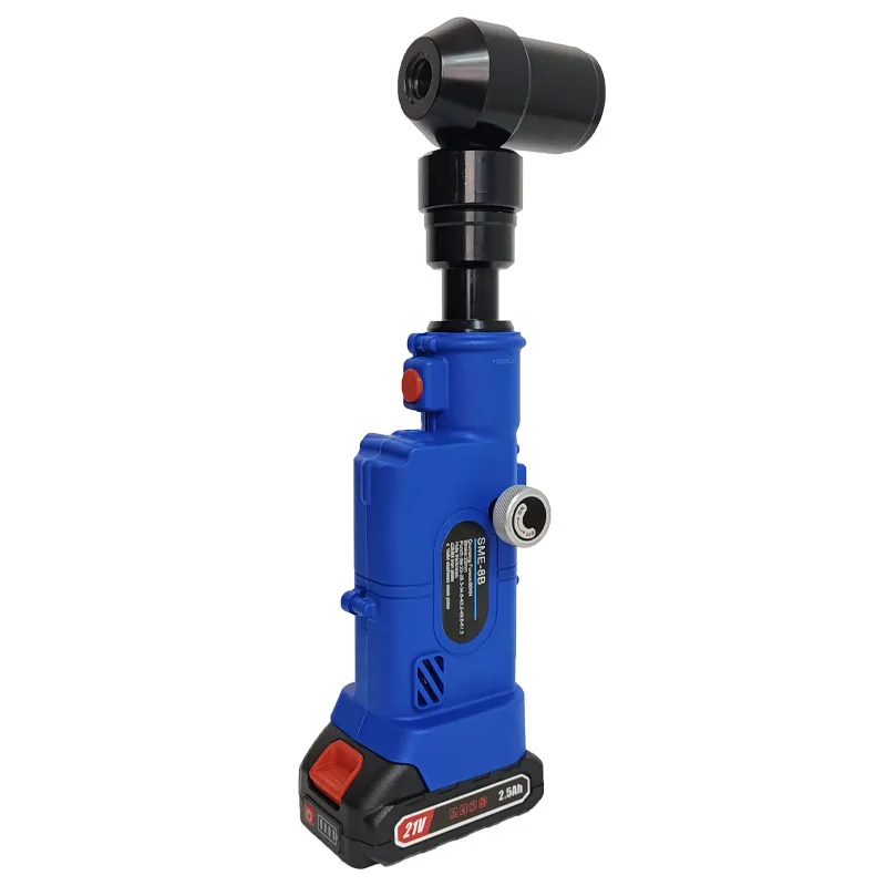 Lithium battery handheld hydraulic opening machine SME-8B portable steel plate punching device
Lithium battery handheld hydraulic opening machine SME-8B portable steel plate punching device