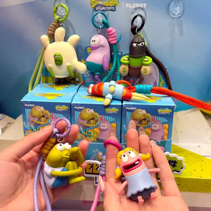 New Original SpongBob Little Citizens of Bikini Bottom Anime Figures Model Backpack Pendant Decoration Accessories Toys Gift
New Original SpongBob Little Citizens of Bikini Bottom Anime Figures Model Backpack Pendant Decoration Accessories Toys Gift