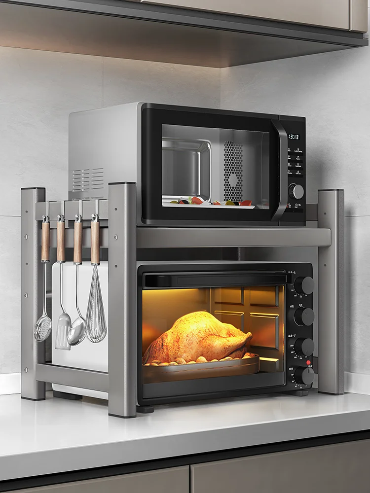 Kitchen Storage Rack Microwave Oven Shelf Countertop Standing Organizer Multi-Layer Condiment Organizer Kitchen Accessories
Kitchen Storage Rack Microwave Oven Shelf Countertop Standing Organizer Multi-Layer Condiment Organizer Kitchen Accessories