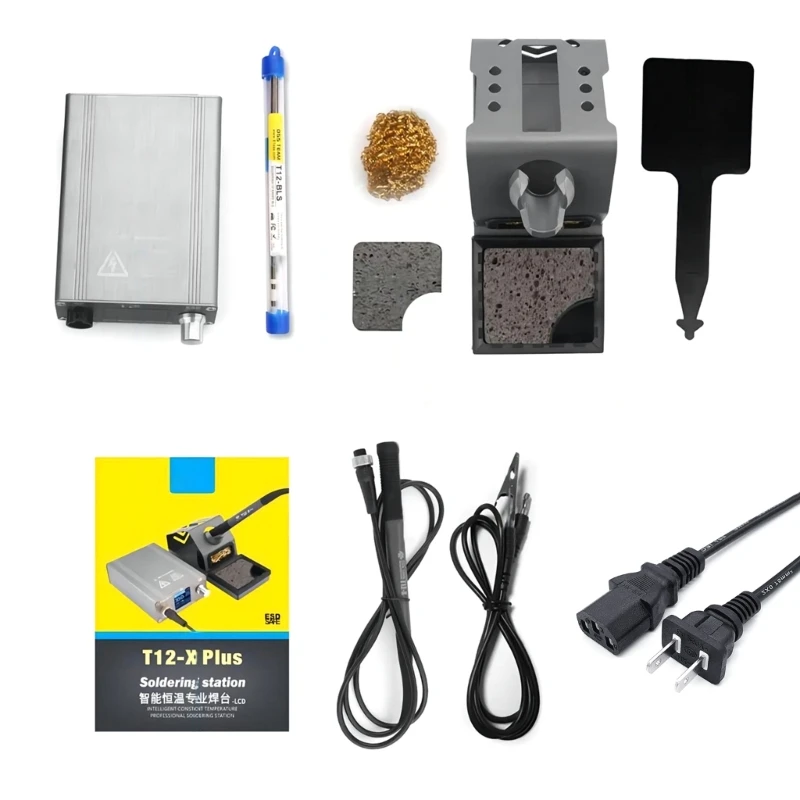 Quick Heating T 12 Soldering Station Electronic Welding Iron DigitalSoldering Iron
Quick Heating T 12 Soldering Station Electronic Welding Iron DigitalSoldering Iron