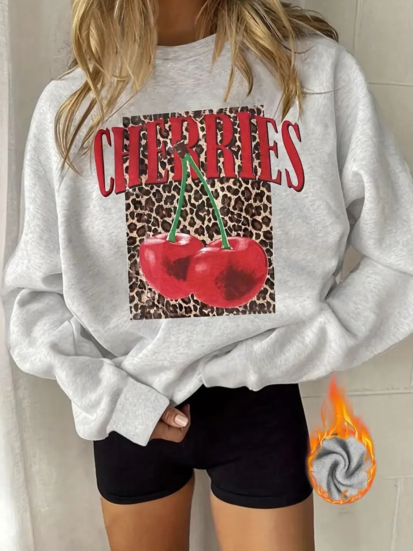 Cozy Christmas Letter Print Sweatshirt for Women - Casual Crew Neck Long Sleeve Pullover Polyester Blend Machine Washable
Cozy Christmas Letter Print Sweatshirt for Women - Casual Crew Neck Long Sleeve Pullover Polyester Blend Machine Washable