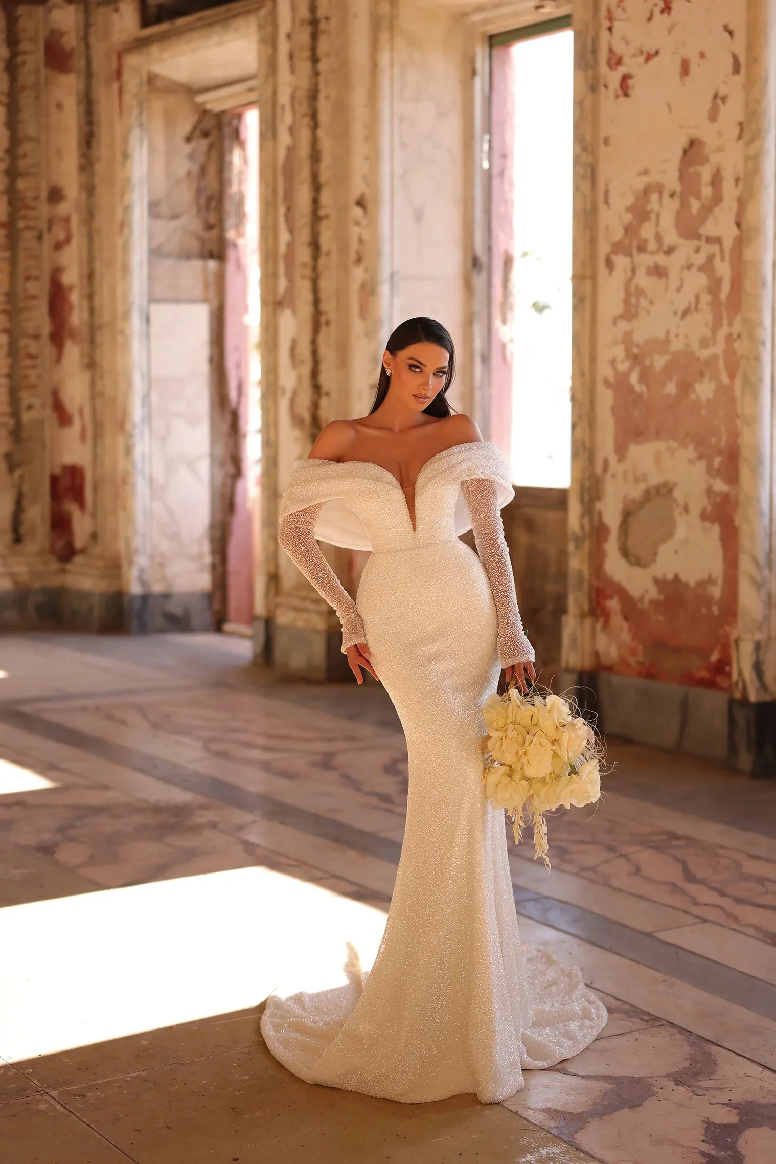 Роскошные свадебные платья, винтажное платье Vestidos De Novia Corte Sirena, с длинными рукавами, с пышными рукавами, на заказ Hochzeitskleid Casamento для невесты
Роскошные свадебные платья, винтажное платье Vestidos De Novia Corte Sirena, с длинными рукавами, с пышными рукавами, на заказ Hochzeitskleid Casamento для невесты