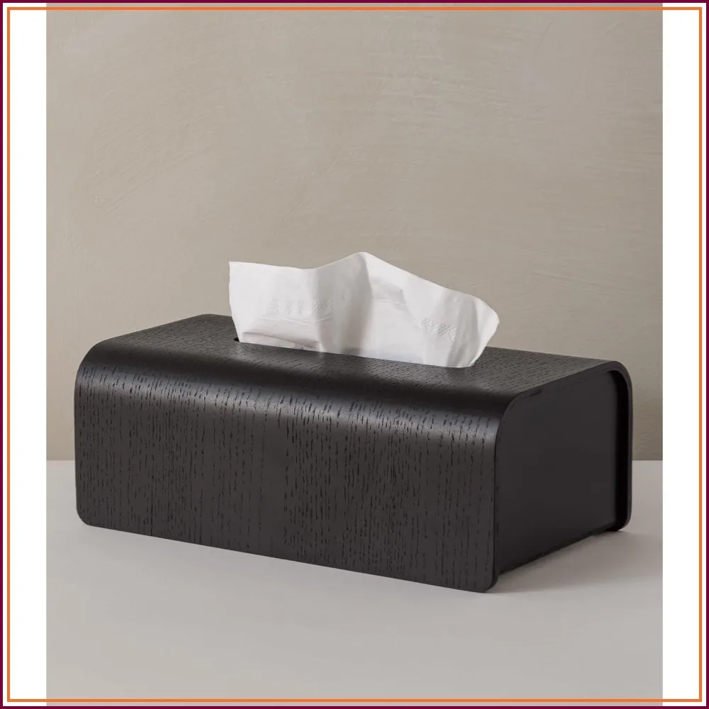 Tissue Box Cover 'Toke' | Real Wood Veneer, FSC® Certified | Decorative Rectangle Tissue Holder for Bathroom or Living Room | Scandinavian Design
Tissue Box Cover 'Toke' | Real Wood Veneer, FSC® Certified | Decorative Rectangle Tissue Holder for Bathroom or Living Room | Scandinavian Design