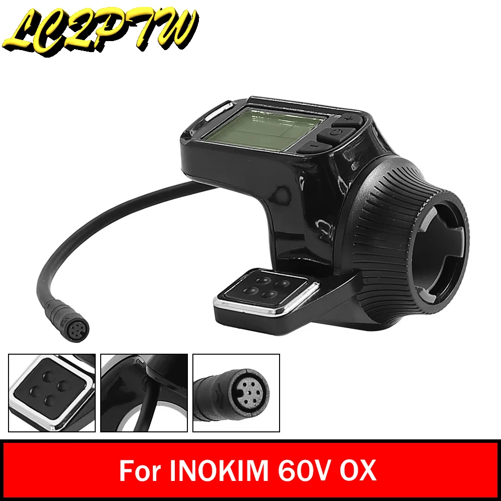 ЖК-дисплей скорости для электрического скутера INOKIM 60 В OX, ЖК-дисплей, панель приборной панели, дроссельная заслонка для большого пальца, только ускоритель
ЖК-дисплей скорости для электрического скутера INOKIM 60 В OX, ЖК-дисплей, панель приборной панели, дроссельная заслонка для большого пальца, только ускоритель