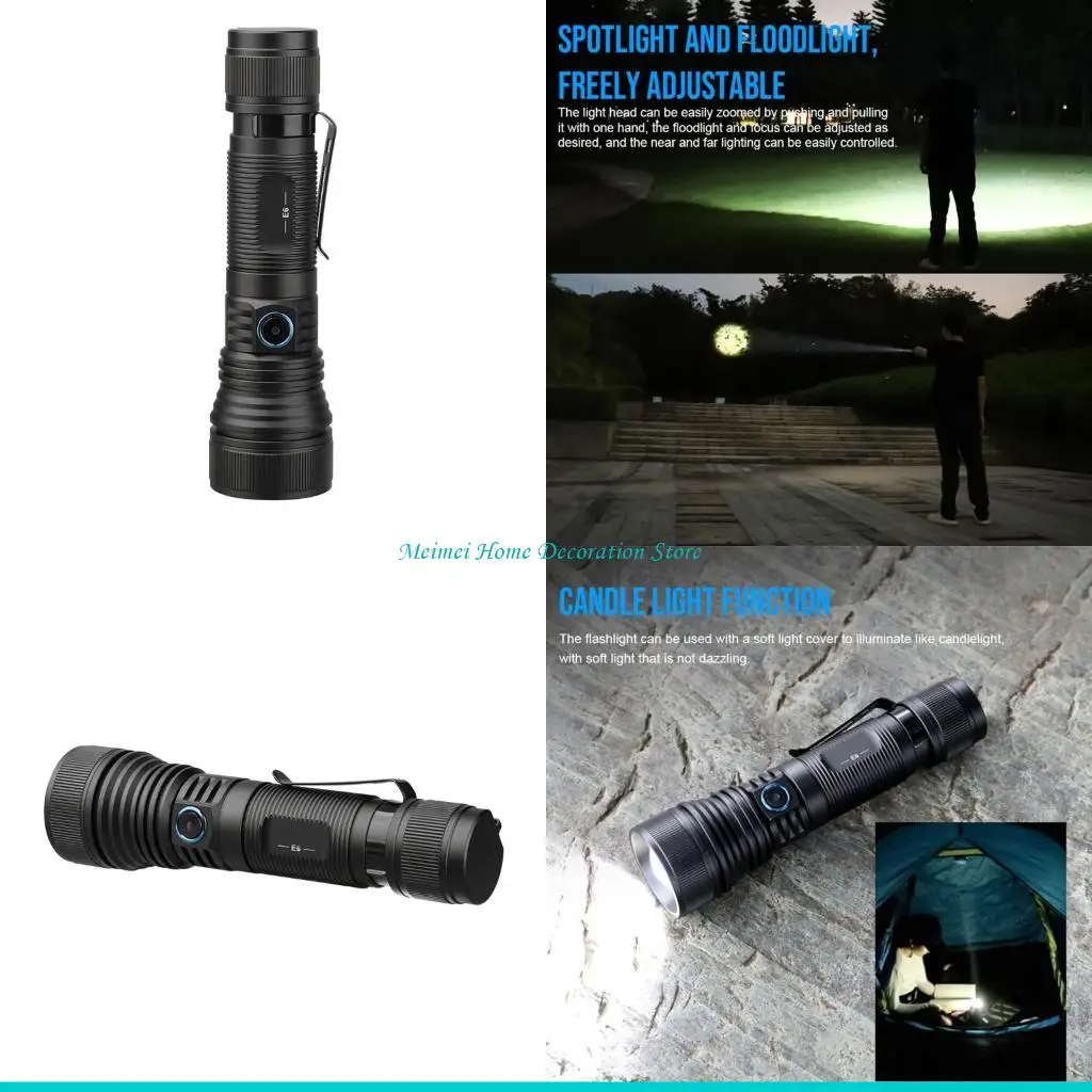 H7BF Multimodes Led Flashlights 1500 фонарик, подходящий для кемпинга и повседневного использования с функцией луча
H7BF Multimodes Led Flashlights 1500 фонарик, подходящий для кемпинга и повседневного использования с функцией луча