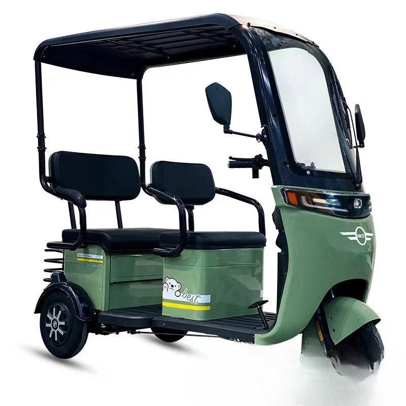 New shed electric tricycle double-row passenger and cargo dual-purpose double-row adult leisure transportation battery car
New shed electric tricycle double-row passenger and cargo dual-purpose double-row adult leisure transportation battery car