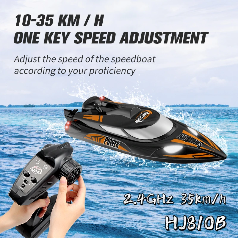 HJ810B remote control Boat for children packaged adult water toys high speed 35 km/h rc ship high rc speed boat
HJ810B remote control Boat for children packaged adult water toys high speed 35 km/h rc ship high rc speed boat
