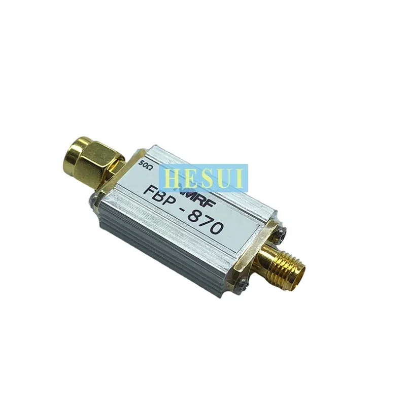840MHz - 900MHz RF BPF Filter module FBP 870 bandpass filter FBP870 ultra-small size, SMA interface CNC shielding case
840MHz - 900MHz RF BPF Filter module FBP 870 bandpass filter FBP870 ultra-small size, SMA interface CNC shielding case