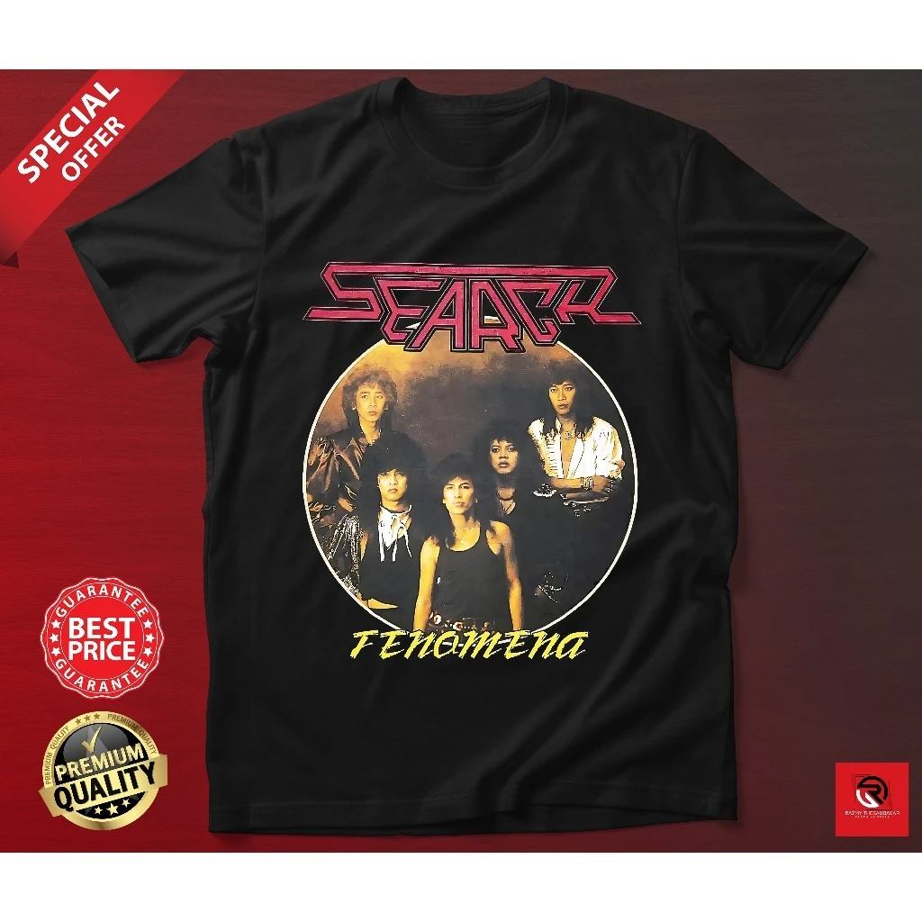 BAJU BAND SEARCH ALBUM FENOMENA T-SHIRT LENGAN PENDEK ROUNDNECK COTTON American Street Hip-hop Rock Short-sleeved Men Women
BAJU BAND SEARCH ALBUM FENOMENA T-SHIRT LENGAN PENDEK ROUNDNECK COTTON American Street Hip-hop Rock Short-sleeved Men Women