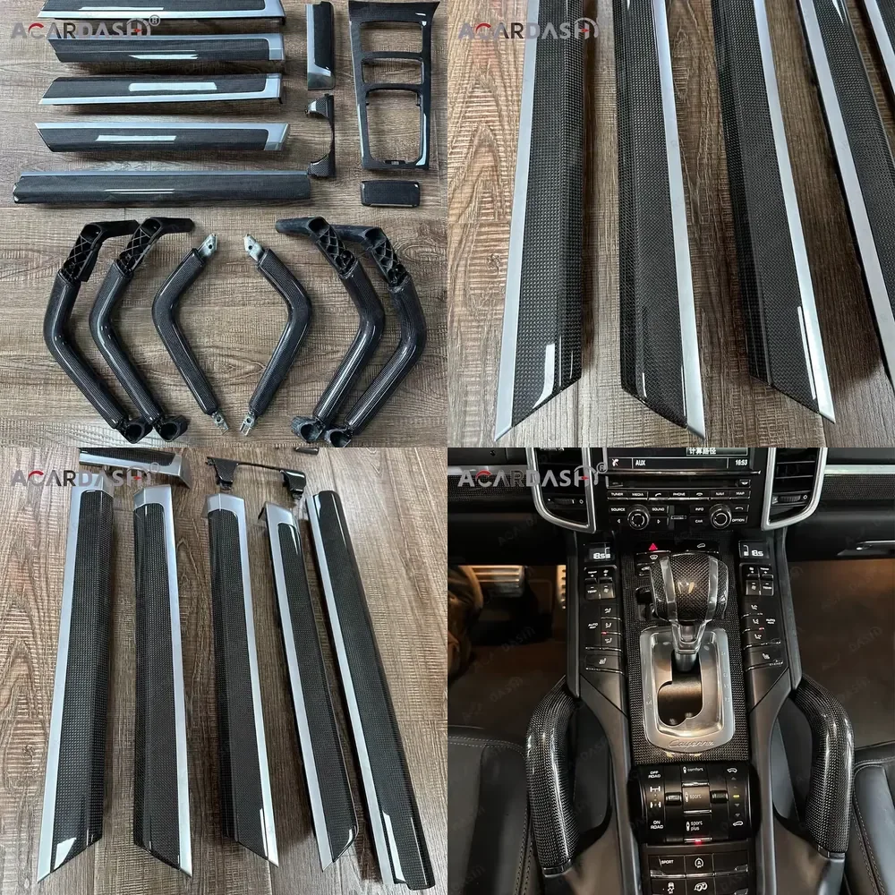 For Macan Cayenne 958 2013-2017 ACARDASH Car Carbon Fiber Body Kits Replacement Interior Trim Decoration Parts
For Macan Cayenne 958 2013-2017 ACARDASH Car Carbon Fiber Body Kits Replacement Interior Trim Decoration Parts