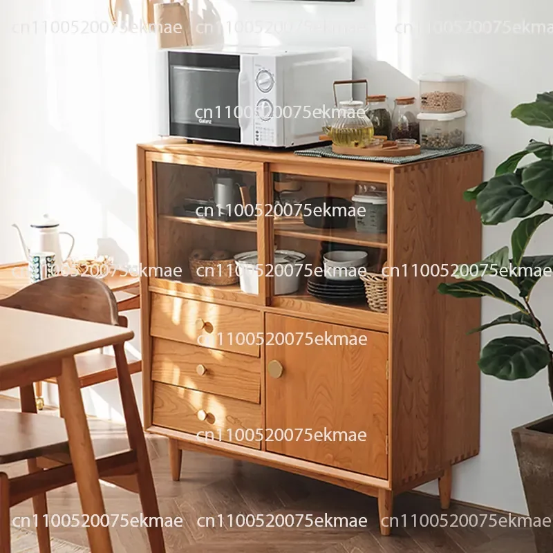 Solid Wood Dining Side Cabinet, Household Cherry Wood Locker, Japanese-style Cupboard,
Solid Wood Dining Side Cabinet, Household Cherry Wood Locker, Japanese-style Cupboard,