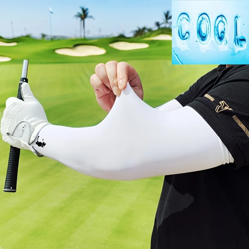 1pair Golf Ice Silk Sleeves, Summer Arm Guard for Men
1pair Golf Ice Silk Sleeves, Summer Arm Guard for Men