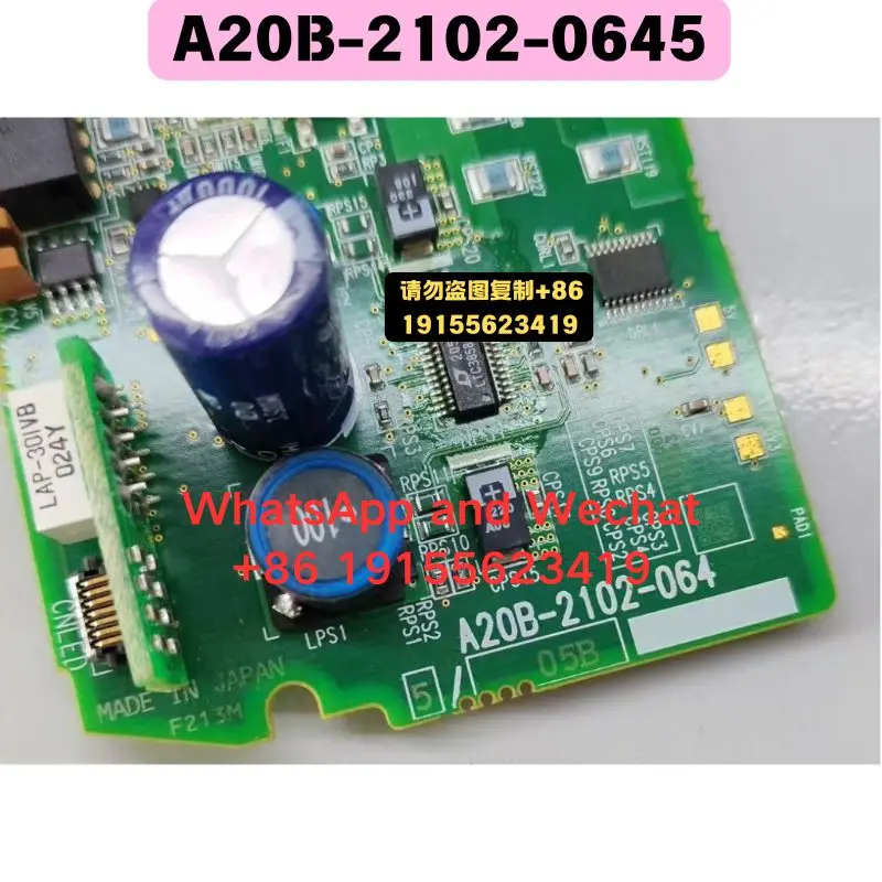 Б/у A20B-2102-0645 Плата управления Функциональный тест ОК
Б/у A20B-2102-0645 Плата управления Функциональный тест ОК