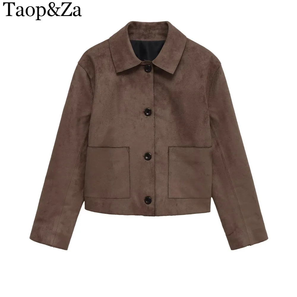 2025 Autumn New Women's Clothing American Retro Fashion Versatile Collar Single breasted Suede Jacket Coat
2025 Autumn New Women's Clothing American Retro Fashion Versatile Collar Single breasted Suede Jacket Coat