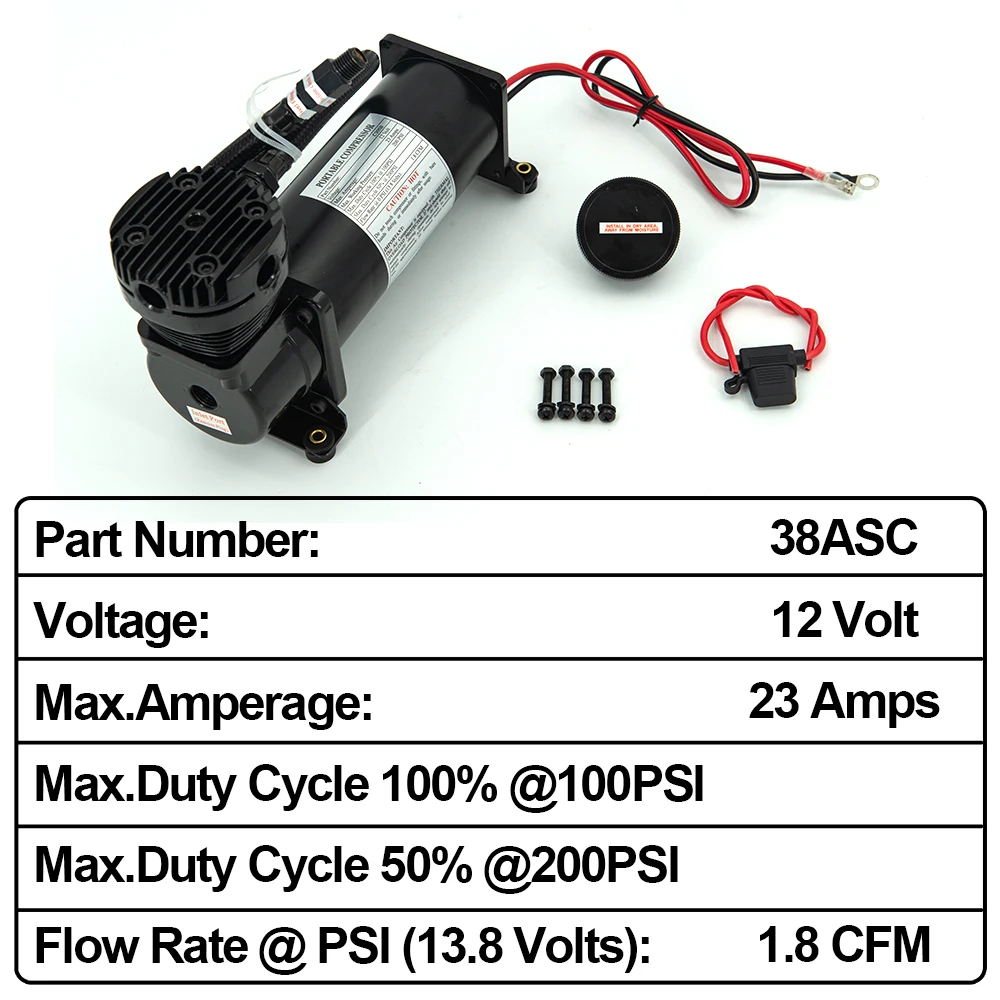 AADD-Universal 480C 12V Low noise Suspension Air Compressor Car Air RIDE Suspension Kits Air Pump
AADD-Universal 480C 12V Low noise Suspension Air Compressor Car Air RIDE Suspension Kits Air Pump