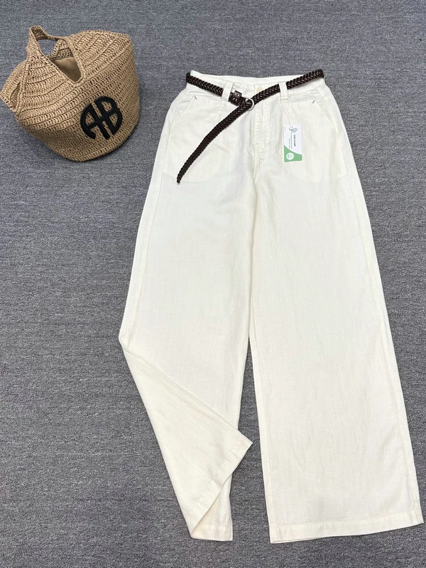 Casual Loose Women's Linen Pants Drapey Knitted Wide Leg High Waist Summer Comfortable Breathable Trousers
Casual Loose Women's Linen Pants Drapey Knitted Wide Leg High Waist Summer Comfortable Breathable Trousers