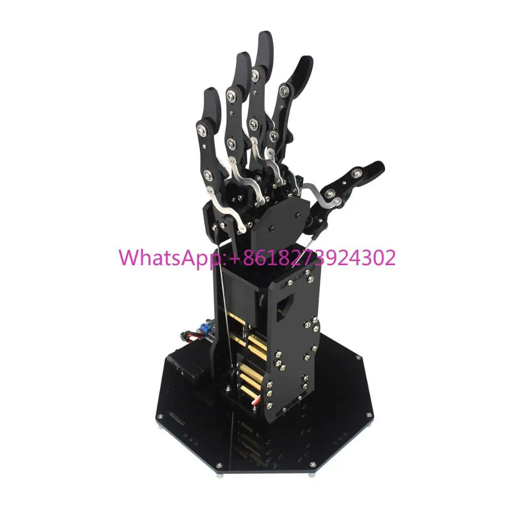 uHand Bionic Robot Hand Palm Five Fingers Mechanical Arm with Control System for Robotics Teaching Training
uHand Bionic Robot Hand Palm Five Fingers Mechanical Arm with Control System for Robotics Teaching Training