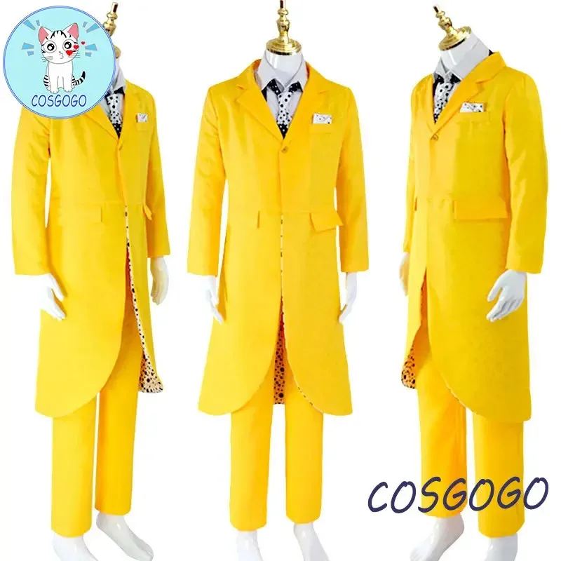 2025 aaa NEW The Mask Jim Carrey Cosplay Costume Monster Yellow Uniform Suit Outfits Hat Halloween Carnival Costumes For Adult
2025 aaa NEW The Mask Jim Carrey Cosplay Costume Monster Yellow Uniform Suit Outfits Hat Halloween Carnival Costumes For Adult
