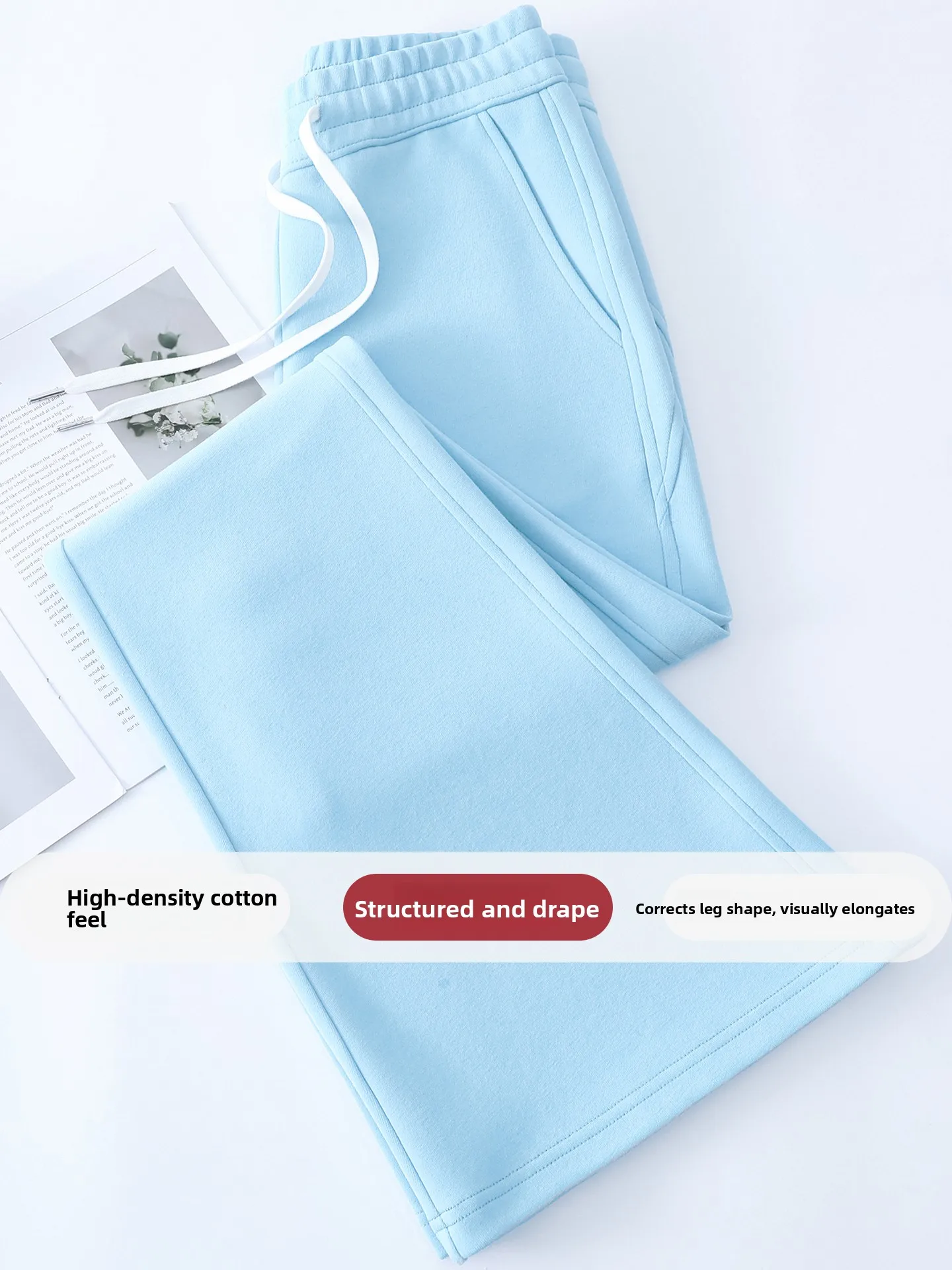 Blue High Waist Straight Leg Yoga Sports Pants Women's Spring Autumn Small Size Slimming Flared Pants Comfortable Casual Trou...
Blue High Waist Straight Leg Yoga Sports Pants Women's Spring Autumn Small Size Slimming Flared Pants Comfortable Casual Trou...