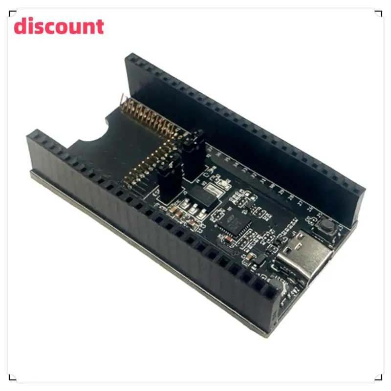 Плинтус для записи Classic-ESP-Module-Prog-1, предназначенный для модулей, используемый в качестве небольшой макетной платы, аналогичный для ESP32-Devkitc
Плинтус для записи Classic-ESP-Module-Prog-1, предназначенный для модулей, используемый в качестве небольшой макетной платы, аналогичный для ESP32-Devkitc