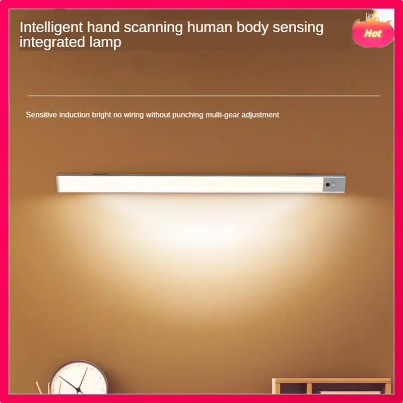 Новые 124LED светильники с датчиком движения, комнатные светильники с регулируемой яркостью под шкафом, перезаряжаемые беспроводные светильники для шкафа, ночник Dur
Новые 124LED светильники с датчиком движения, комнатные светильники с регулируемой яркостью под шкафом, перезаряжаемые беспроводные светильники для шкафа, ночник Dur
