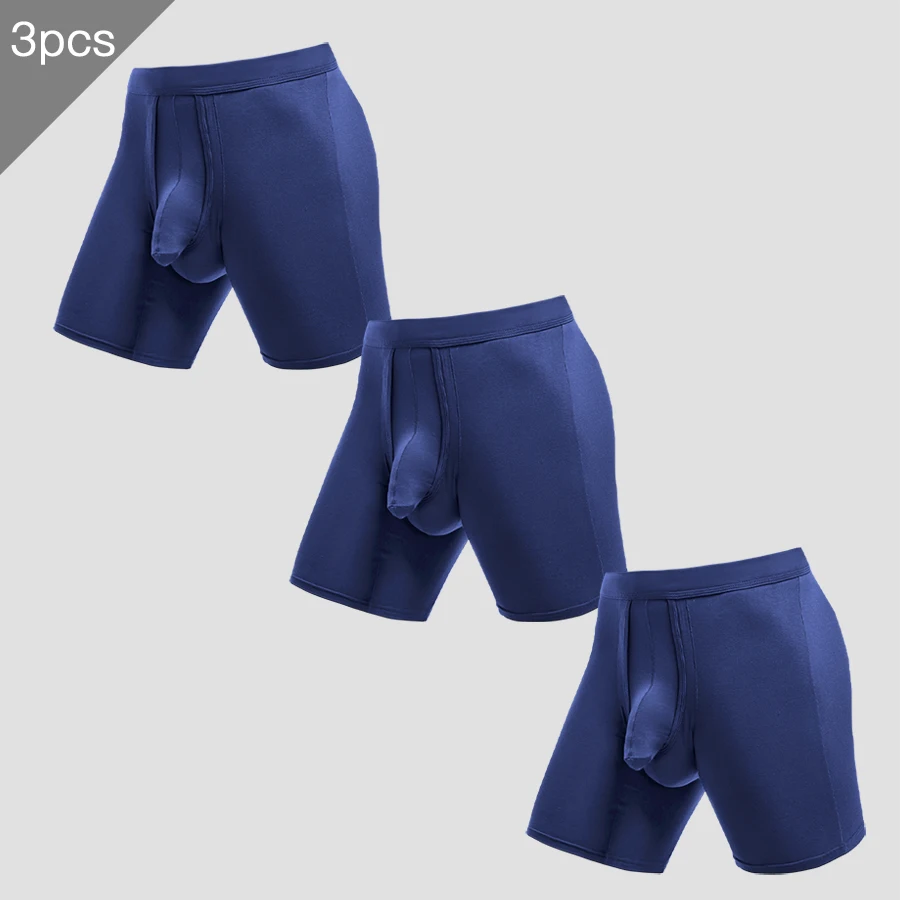 3PCS Men's extended sports underwear, four-corner anti-leg chafing, large breathable running fat pants
3PCS Men's extended sports underwear, four-corner anti-leg chafing, large breathable running fat pants