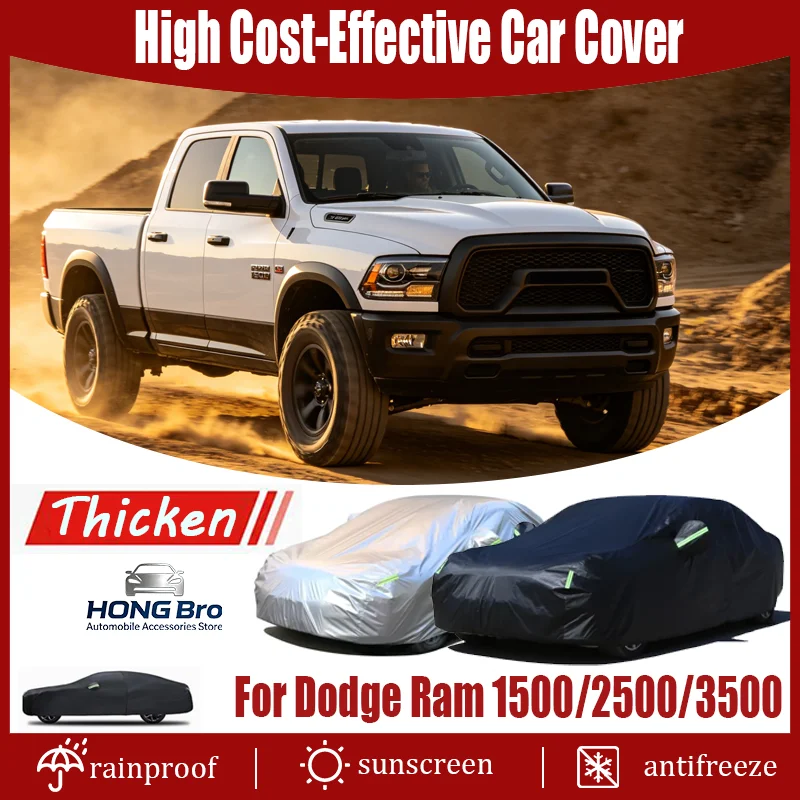 For Dodge Ram 1500/2500/3500 Full Car Cover Outdoor Protection, Snow Cover, Sunshade, Waterproof, Dustproof Exterior
For Dodge Ram 1500/2500/3500 Full Car Cover Outdoor Protection, Snow Cover, Sunshade, Waterproof, Dustproof Exterior