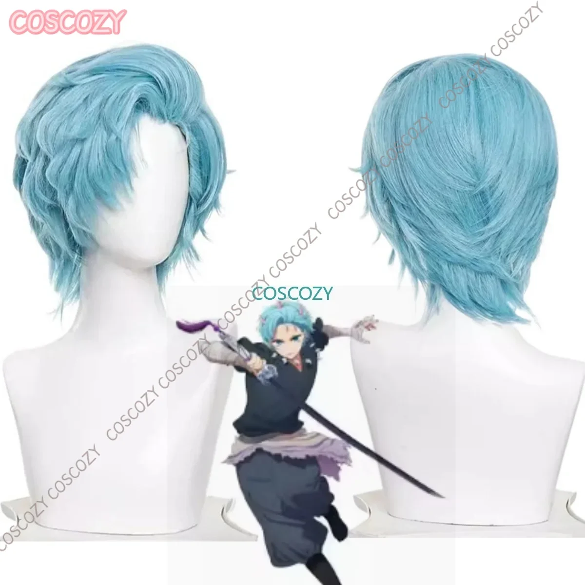 CosplayAqua New Cosplay Wig Hoshino Akuamarin Anime Oshi No Ko Blue Short Hair Tokyo Blade Stage Play Season 2 Halloween Cosplay
CosplayAqua New Cosplay Wig Hoshino Akuamarin Anime Oshi No Ko Blue Short Hair Tokyo Blade Stage Play Season 2 Halloween Cosplay