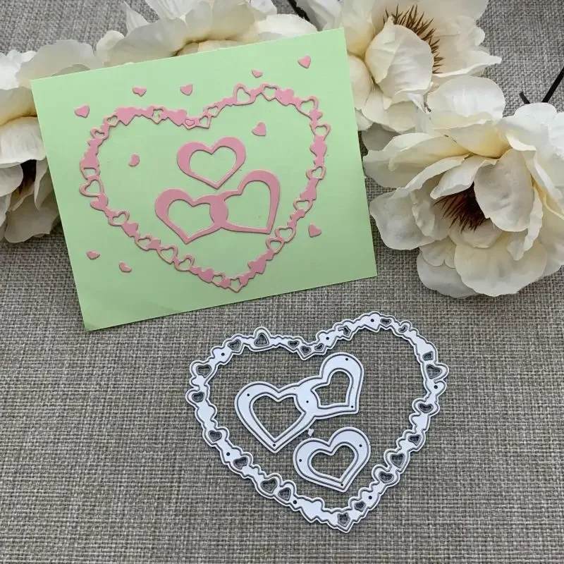 Металлические вырубные формы в форме сердца для скрапбукинга, декоративного тиснения и рукоделия, шаблон для вырезания
Металлические вырубные формы в форме сердца для скрапбукинга, декоративного тиснения и рукоделия, шаблон для вырезания