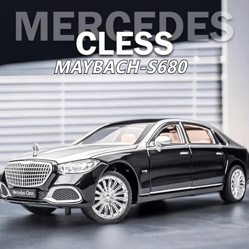 1:24 Mercedes-Benz Maybach S680 High Simulation Sound Light Alloy Model Car Children's toys collection gifts
1:24 Mercedes-Benz Maybach S680 High Simulation Sound Light Alloy Model Car Children's toys collection gifts