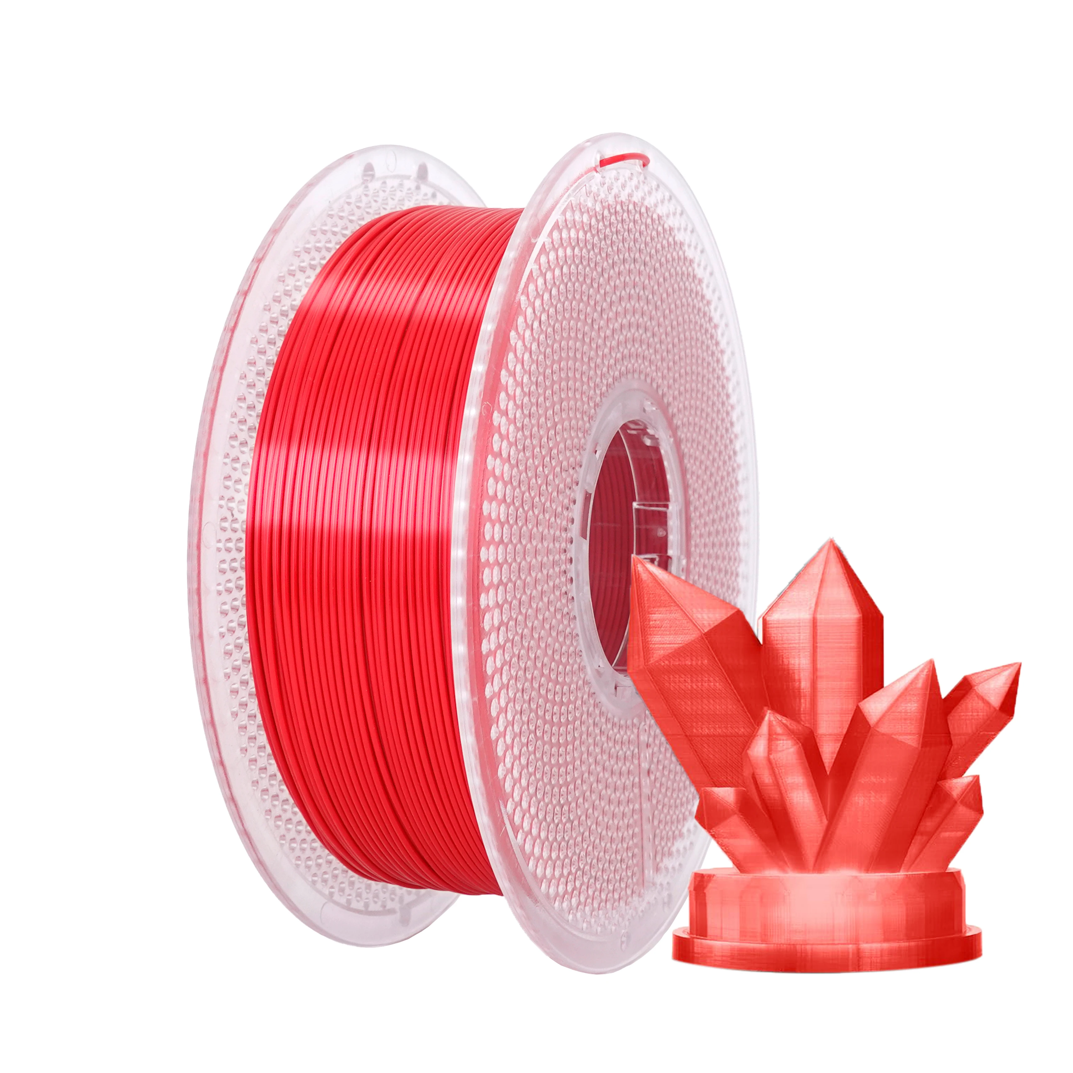 PLA Silk 1KG Red 3D Printer Filament PLA Filament 1.75mm, Neatly Wound 3D Printing Filament 1.75mm, Dimensional Accuracy +/-0.02
PLA Silk 1KG Red 3D Printer Filament PLA Filament 1.75mm, Neatly Wound 3D Printing Filament 1.75mm, Dimensional Accuracy +/-0.02