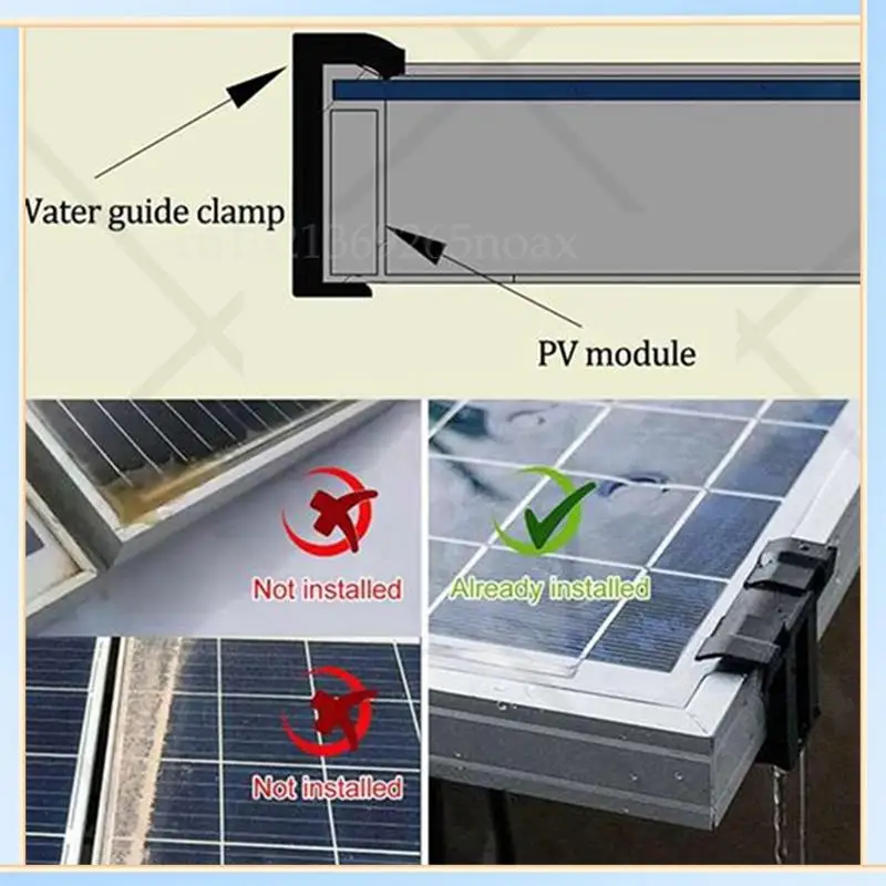 -SPOR 30PCS Photovoltaic Panel Drainage Buckle PV Plate Solar Panel Water Drain Clip Forsolar Panel Draining 33Mm Black
-SPOR 30PCS Photovoltaic Panel Drainage Buckle PV Plate Solar Panel Water Drain Clip Forsolar Panel Draining 33Mm Black