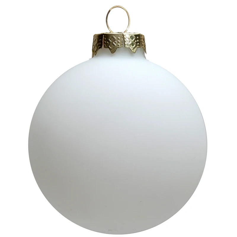 5 Pieces x Home Event Party Christmas Xmas Decoration Ornament 80mm Painted Matte White Glass Ball
5 Pieces x Home Event Party Christmas Xmas Decoration Ornament 80mm Painted Matte White Glass Ball