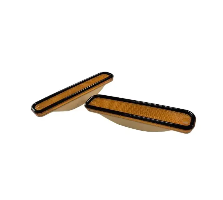 Exquisite Show-Quality 2 Pc Side Marker Lights Amber Lens With Black Trim For Chevy Gmc Pickup Truck 1973-1980
Exquisite Show-Quality 2 Pc Side Marker Lights Amber Lens With Black Trim For Chevy Gmc Pickup Truck 1973-1980