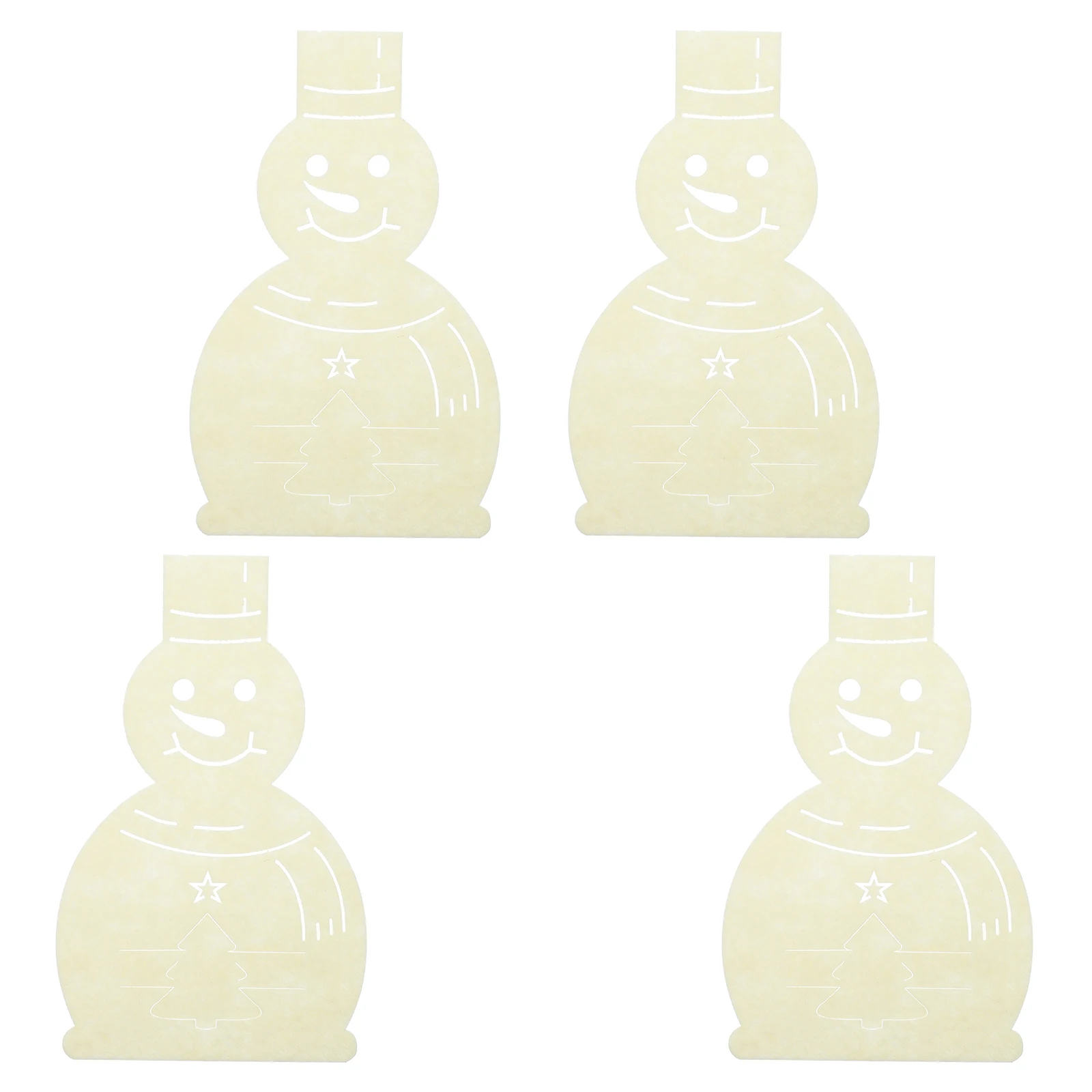 4pcs Christmas Snowman Cutlery Bags Felt Tableware Storage Pouches Protective Covers Silverware Holder Holiday Decor
4pcs Christmas Snowman Cutlery Bags Felt Tableware Storage Pouches Protective Covers Silverware Holder Holiday Decor