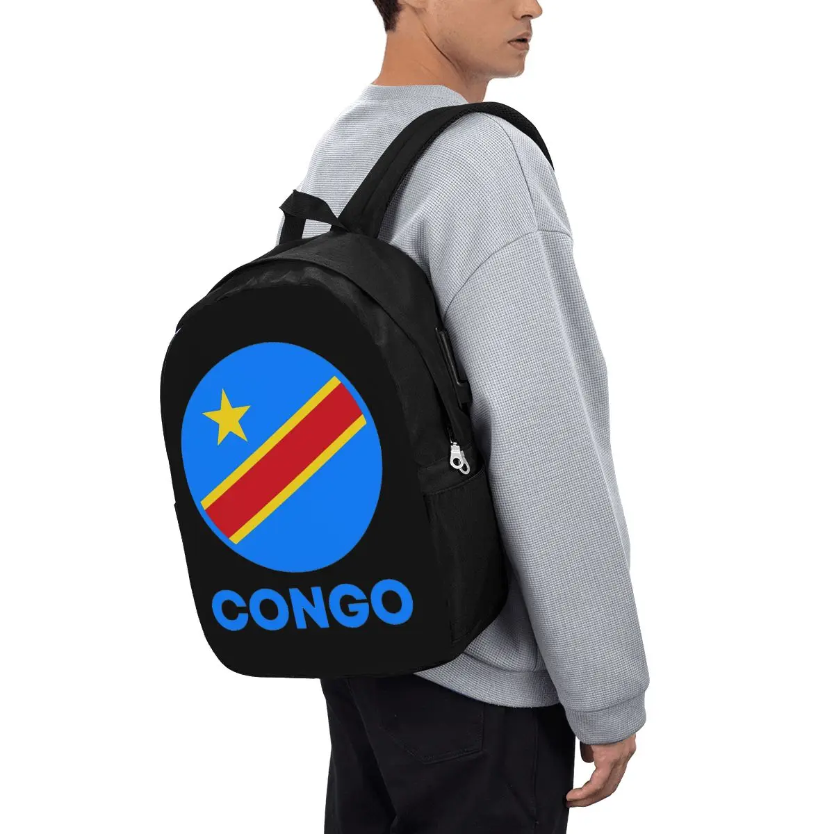 Flag Of Congo Kinshasa Flag Of Zaire Backpack Travel Notebook Bag Computer College Student School Bag Laptop Shoulder Bags
Flag Of Congo Kinshasa Flag Of Zaire Backpack Travel Notebook Bag Computer College Student School Bag Laptop Shoulder Bags