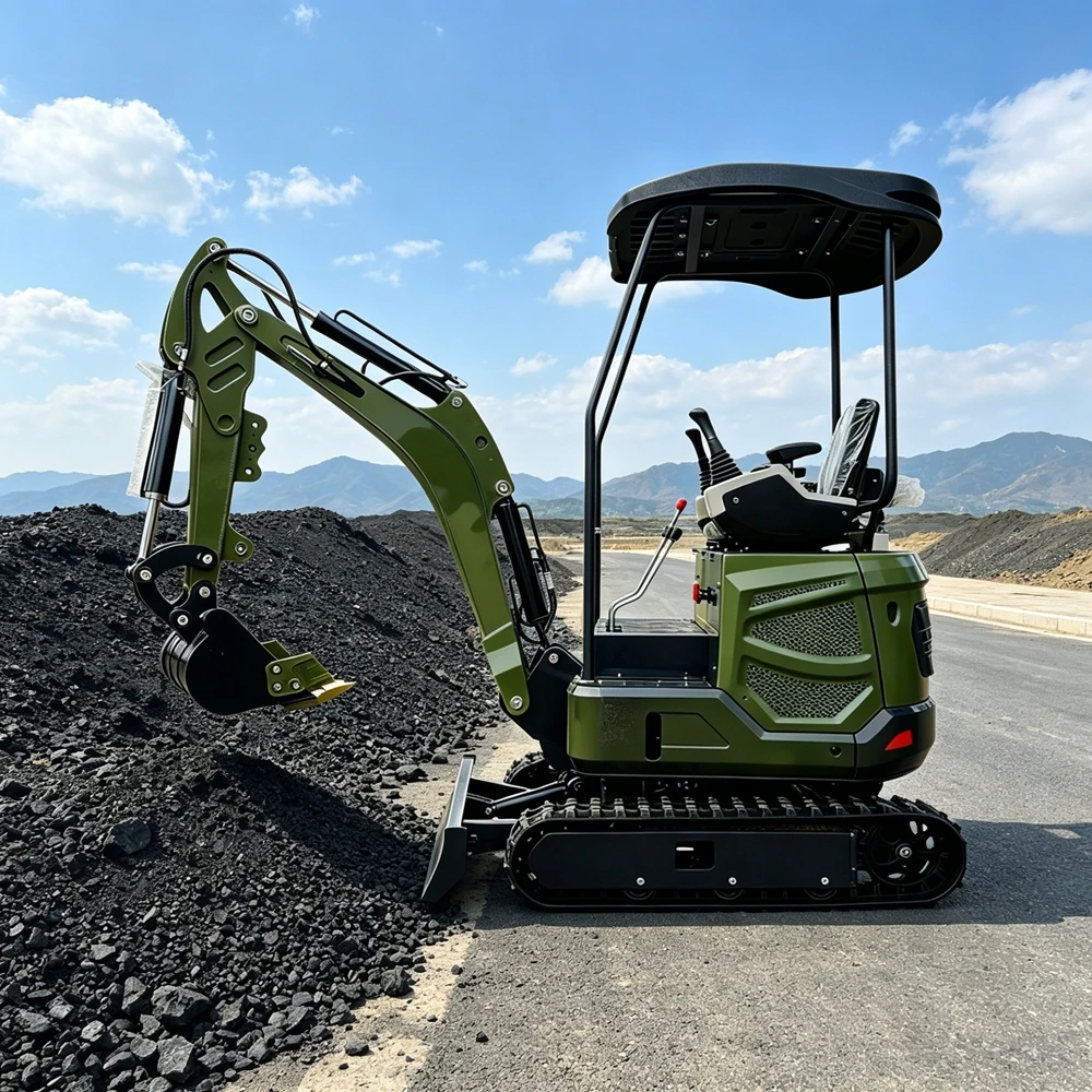 Mini Excavator Construction 1.0Ton 1.8Ton 2.0Ton 2.5Ton Yanmar engine Hydraulic CE Adjustable Trenching Cab Fast
Mini Excavator Construction 1.0Ton 1.8Ton 2.0Ton 2.5Ton Yanmar engine Hydraulic CE Adjustable Trenching Cab Fast