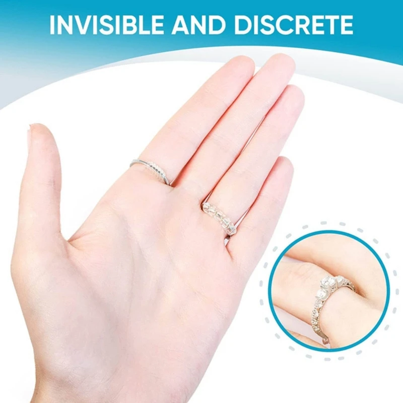 Invisible Ring Size Adjuster Most Rings Resizing Finger Ring Tool for Loose Ring Dropship
Invisible Ring Size Adjuster Most Rings Resizing Finger Ring Tool for Loose Ring Dropship