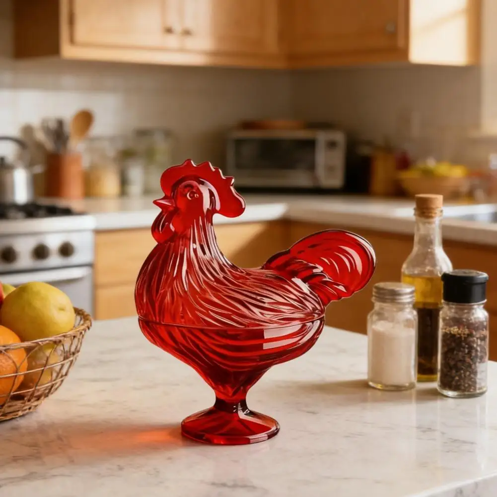 Стеклянная банка ручной работы для конфет с крышкой, в форме курицы, для конфет, печенья, фруктов, закусок, контейнер для хранения в форме куричьего гнезда
Стеклянная банка ручной работы для конфет с крышкой, в форме курицы, для конфет, печенья, фруктов, закусок, контейнер для хранения в форме куричьего гнезда