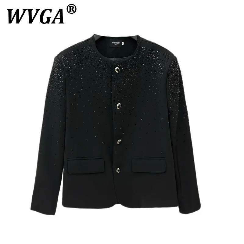 WVGA Spring Autumn New Men's Tide High Street O-Neck Hot Diamond Trendy Jacket Niche Chic Casual Padded Shoulder Coats Ins W9816
WVGA Spring Autumn New Men's Tide High Street O-Neck Hot Diamond Trendy Jacket Niche Chic Casual Padded Shoulder Coats Ins W9816