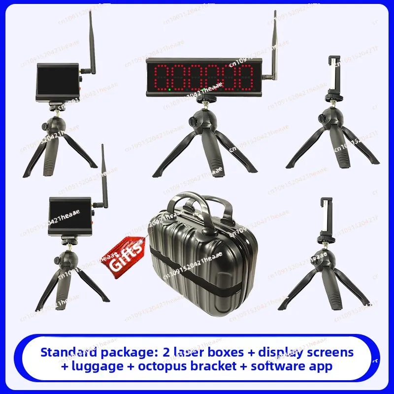 Инфракрасный лазерный таймер для легкоатлетических соревнований, гонок на коньках, автоматическое измерение времени, тестирование скорости
Инфракрасный лазерный таймер для легкоатлетических соревнований, гонок на коньках, автоматическое измерение времени, тестирование скорости