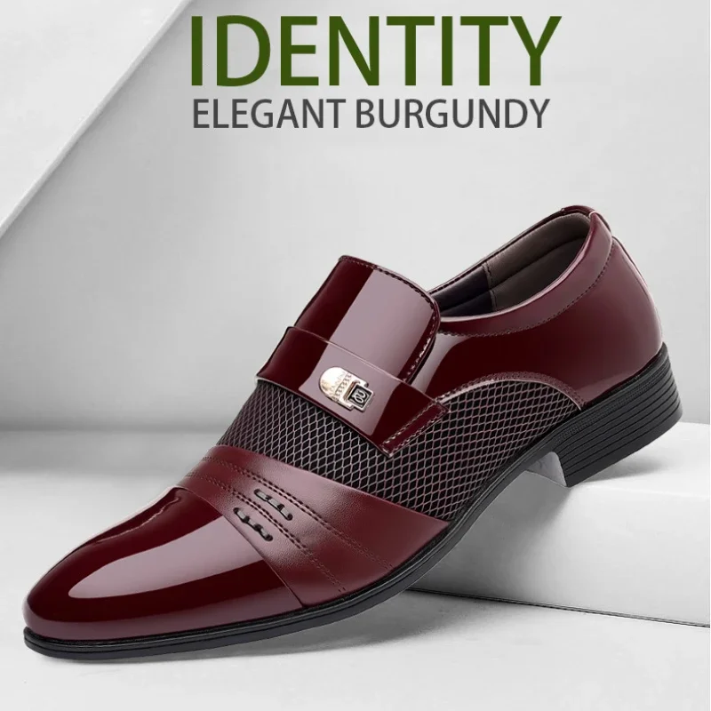 2024 Men's Formal Leather Shoes Black Pointed Toe Men Loafers Party Office Business Casual Shoes for Men Oxford Shoes Dress Shoe
2024 Men's Formal Leather Shoes Black Pointed Toe Men Loafers Party Office Business Casual Shoes for Men Oxford Shoes Dress Shoe