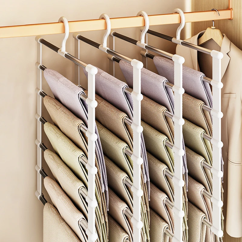 Ladder Trouser Hanging Folding Trouser Rack Multifunctional Trouser Rack Trouser Rack Stainless Steel Trouser Hanging Rack
Ladder Trouser Hanging Folding Trouser Rack Multifunctional Trouser Rack Trouser Rack Stainless Steel Trouser Hanging Rack