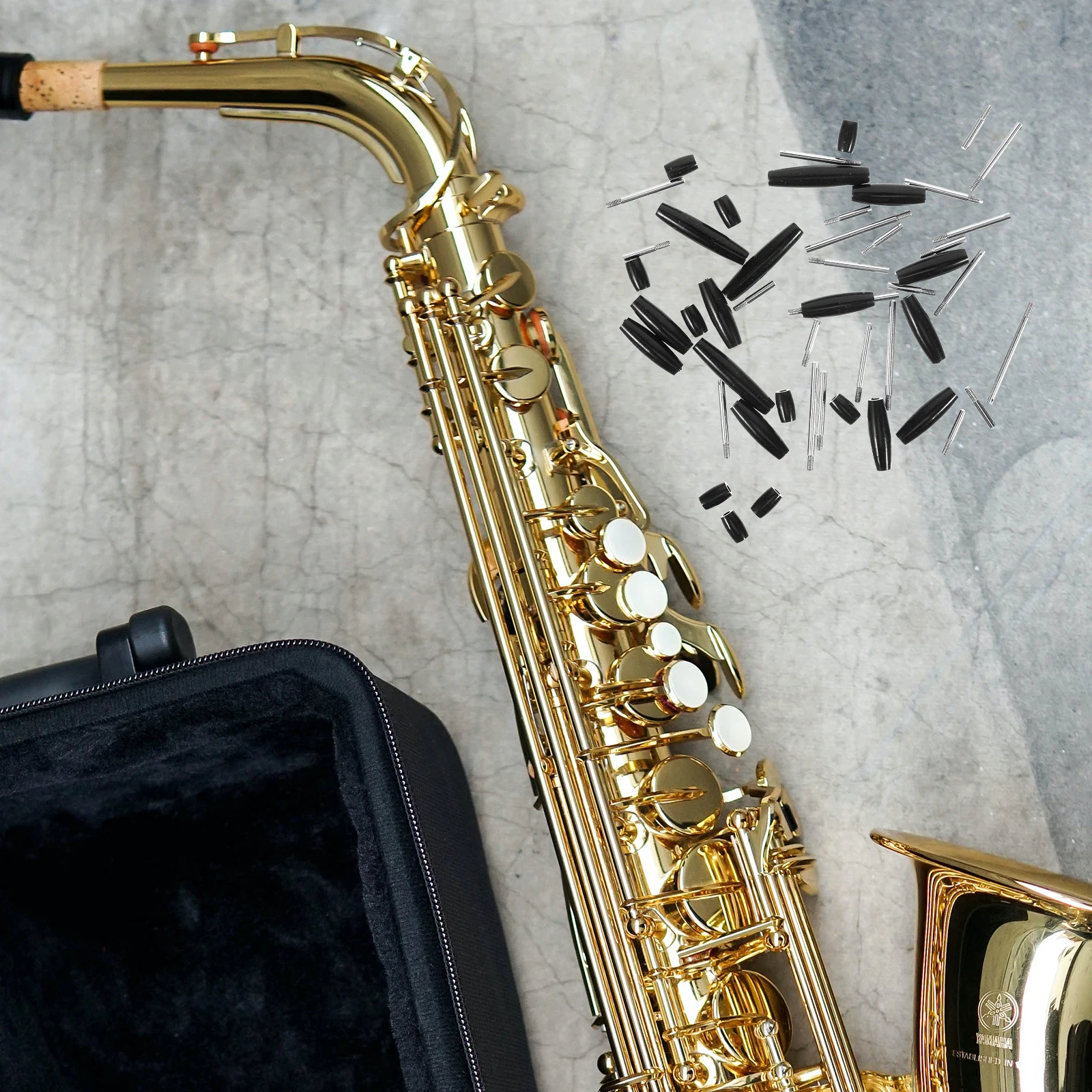 Sax Shaft with Rod Screw Saxophone Accessories Screws Instrument Parts Fasten Metal
Sax Shaft with Rod Screw Saxophone Accessories Screws Instrument Parts Fasten Metal